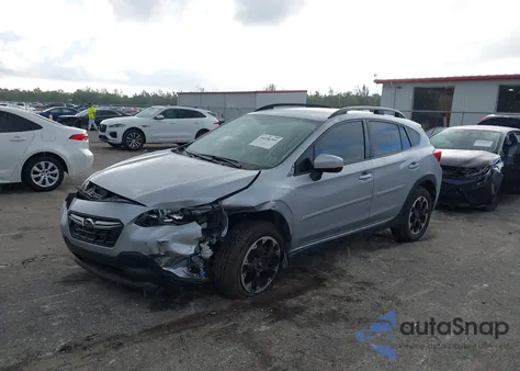 2021 Subaru Crosstrek Premium from USA, damaged, VIN JF2GTAPC8M8240949